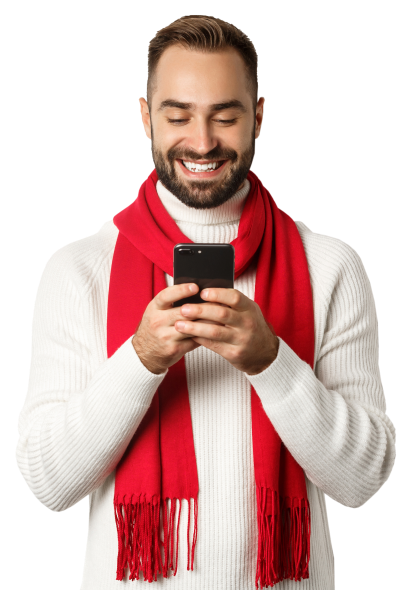 Мужчина с телефоном